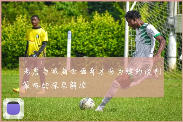 老詹与浓眉会面奇才或为续约谈判策略的深层解读